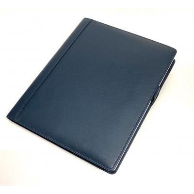Image of Chelsea Leather Comb Bound Quarto Desk Wallet With Diary Insert